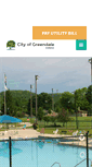 Mobile Screenshot of cityofgreendale.net